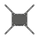 Ver imagem 3 de Suporte Triarticulado com Inclinação Tv de 26 a 75 Preto Multivisão Suporte Triarticulado Tv de 26 a