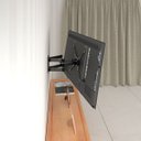 Ver imagem 4 de Suporte Triarticulado com Inclinação Tv de 26 a 75 Preto Multivisão Suporte Triarticulado Tv de 26 a