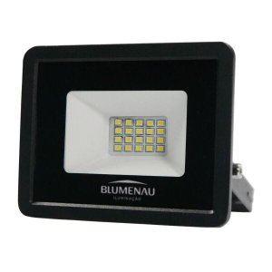 Refletor LED 20W Luz Branca para Área Externa Bivolt Slim Alumínio
