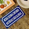 Placa Decorativa Esmaltada - Nessa Cozinha - Casa Toco - 2