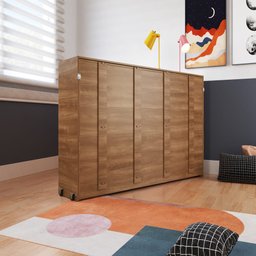 Cama de Solteiro Dupla Articulável Horizontal Phoenix Nogal Cs180 Art In Móveis - 2