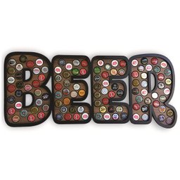 Quadro Decorativo de Porta Tampinhas Beer Decorato - 109un - 1