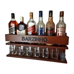Barzinho para Sala Barzinho de Parede - Barzinho - Imbuia - 2