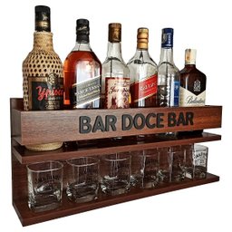 Barzinho para Sala Barzinho de Parede - Bar Doce Bar Imbuia - 2