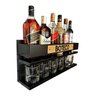 Barzinho para Sala Barzinho de Parede - Boteco - Preto Fosco - 6