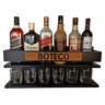 Barzinho para Sala Barzinho de Parede - Boteco - Preto Fosco - 1