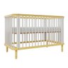 Berço Joy 3 em 1 - Branco com Pinus - 2