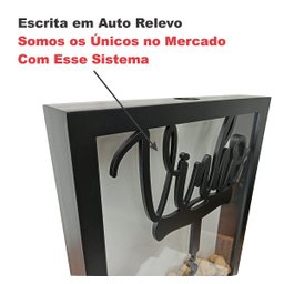 Quadro Porta Rolhas - Amor por Vinho - 250 Rolhas - 6