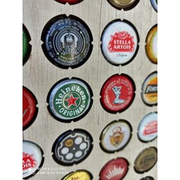Porta Tampinhas Marca Co2beer Branco 104 Unidades - 4
