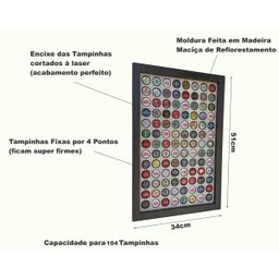Porta Tampinhas Marca Co2beer Branco 104 Unidades - 5