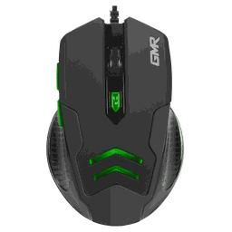 Combo Mouse e Mousepad Gamer 3200dpi Preto e Verde Multilaser - Mo273out [reembalado] Mo273out - 1