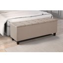 Ver imagem 1 de Baú Recamier Bali Cama Casal 130cm Quarto Sala