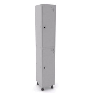 Roupeiro de Aço 1 Vão 2 Portas com Pitão Pandin