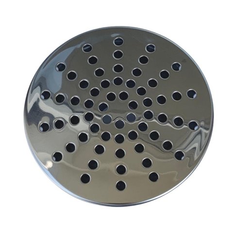 Dreno Fundo Inox para Cano 50mm Alvenaria
