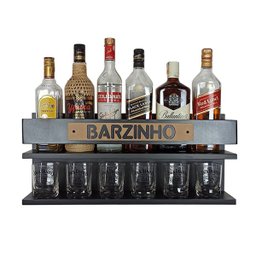 Barzinho para Sala Barzinho de Parede - Barzinho - Preto - 3