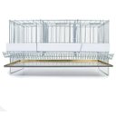 Ver imagem 1 de Gaiola para Codorna Poedeira Contrera Pequena Zincada Prata