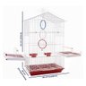 Gaiola para Calopsita Mansa Contrera Luxo Epoxi Vm - 1