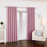 Cortina Oxford Rosa-bebê 300x270 Sala/quarto Fabritex - 1