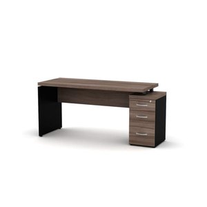 Mesa Gerência com Pé Gaveteiro de 3 Gavetas Pe 40 Pandin