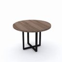 Ver imagem 1 de Mesa de Reunião Redonda Tubolar Pe 40 Pandin