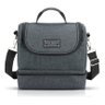 Bolsa Térmica Concept Mais 2 Compartimento+marmita Lancheira Kit Concept Mais Preto - 1