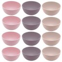 Ver imagem 1 de 12 Bowls de Bambu Tigela Cumbuca 12x6cm Lyor Lines Sortidas Sobremesa Petiscos Frutas