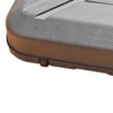 Ver imagem 2 de Guaraciaba Ombrelone Lateral Cantilever 3x3m Quadrado, Upf50+, Duplo Teto, Base com Rodas, Cor Caqui