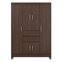 Ver imagem 3 de Guarda Roupa 6 Portas Ecom 2 Café Touch Demóbile