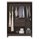 Ver imagem 4 de Guarda Roupa 6 Portas Ecom 2 Café Touch Demóbile