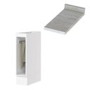 Ver imagem 2 de Armário Porta Toalha Americana Henn 20 Cm com Tampo para Balcão