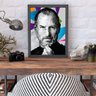 Quadro Grande Decoração Home Office Elegante Moderno Revenda:Steve Jobs - 3