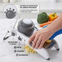 Ver imagem 6 de Super Mandoline Cortador de Legumes Aço Inox 304 Julienne