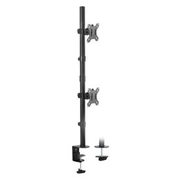 Suporte 2 Monitores Vertical Base Morsa V1224c Central Suportes - 1