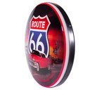 Ver imagem 2 de Luminoso de Parede Route Carro Retrô Vintage para Bar, Garagem, Churrasqueira, Espaço Gourmet