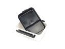 Ver imagem 3 de Kit 2 Marmitas Nitron Bom Apetite 800ML Bandeja C/ Divisórias e Válvula BPA Free Microondas Cor:Pret