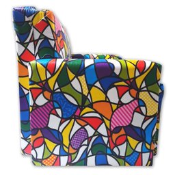 Poltrona Infantil Sofazinho Reforçada Decoração Modelos Colorido - 5