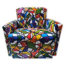 Poltrona Infantil Sofazinho Reforçada Decoração Modelos Colorido - 1