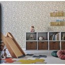 Ver imagem 2 de Papel de Parede Infantil Florzinhas Lilás Sonhos 4212