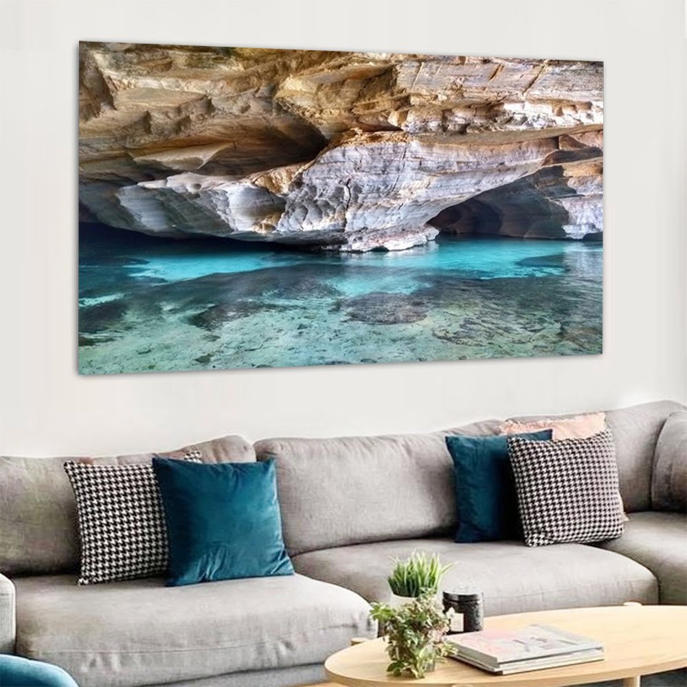 Quadro Decorativo Paisagem , Tela em Canvas Ideal Parasala, Quarto e Hall de Entrada (100x70 Cm) - 2