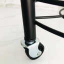 Ver imagem 5 de Suporte Multiuso para Botijão de Gás Vaso de Flor ou Galão de Água Aramado com Rodízios Preto Fosco