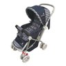 Carrinho de Bebê Passeio Estilo Berço Diversas Cores!!! Cb:Azul Listrado - 5