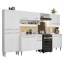 Ver imagem 3 de Armário de Cozinha Completa 293cm Branco Emilly Madesa 02