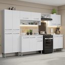 Ver imagem 1 de Armário de Cozinha Completa 293cm Branco Emilly Madesa 02