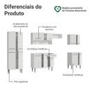 Ver imagem 5 de Armário de Cozinha Completa 293cm Branco Emilly Madesa 02