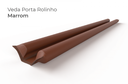 Ver imagem 2 de Veda Fresta Protetor Porta Rolinho Impermeável 100Cm Comfort Door Vedação Contra Poeira Inseto Marro