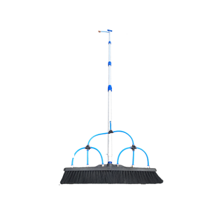 Vassoura Para Limpar Placa Solar 60cm E Cabo De 3 Metros