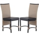 Ver imagem 1 de 2 Cadeira Corda Náutica Saia Longa Cozinha Edícula Azul