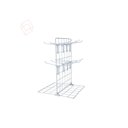 Ver imagem 5 de Expositor para Chaveiro e Bijuteria 0,30 X 0,40m com 16 Ganchos - Cor:branco