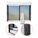 Ver imagem 4 de Janela Alu.Elite 2F.Móv.c/Pers.Integ.Mot.Cont.Rem 120x200 V.Ref.Mix Preto Brimak
