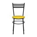 Ver imagem 5 de 2 Cadeiras para Mesa Epoxi Preto Cor:amarelo